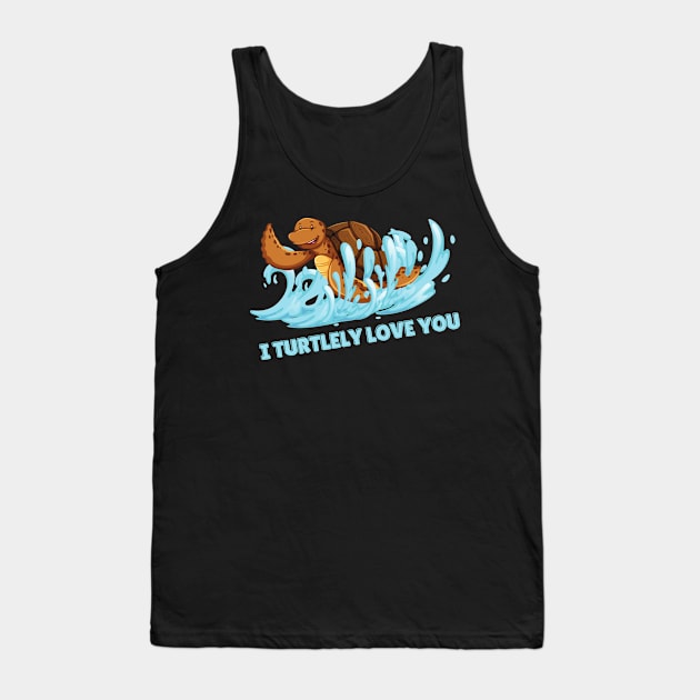 I turtle love you Tank Top by Kikapu creations